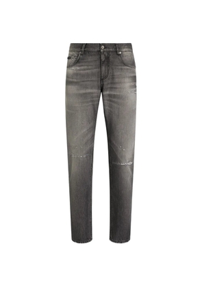 Dolce & Gabbana logo-plaque jeans - Grey