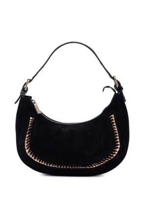 Celine Pre-Owned 2000 Suede Ava shoulder bag - Black