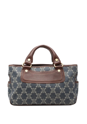 Celine Pre-Owned 2010 Macadam Denim Boogie handbag - Blue