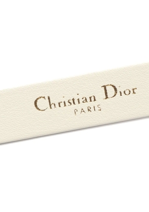 Christian Dior Pre-Owned 2010s CD-logo belt - White