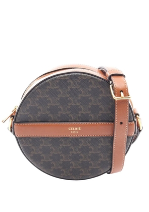 Celine Pre-Owned 2010-2026 Triomphe Round Purse crossbody bag - Black
