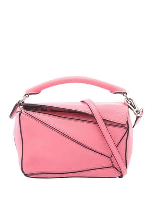 Loewe Pre-Owned 2010-2026 Mini Calfskin Puzzle satchel - Pink