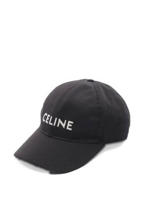 Celine Pre-Owned 2010s logo-embroidered baseball cap - Black
