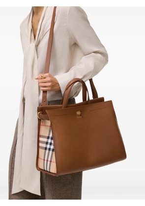 Burberry medium Cotswolds Check tote - Brown