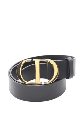 Christian Dior Pre-Owned 2010s 30 Montaigne belt - Black