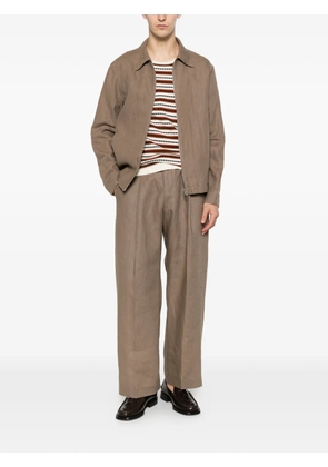 NN07 Bari 6686 striped T-shirt - Neutrals