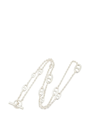 Hermès Pre-Owned 2010s Farandole Chaine d'Ancre necklace - Silver