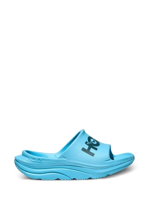 HOKA Ora Athletic logo-print slides - Blue