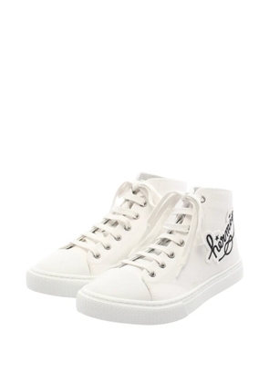 Hermès Pre-Owned Irico high-top sneakers - White