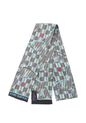 Louis Vuitton Pre-Owned 2010s Monogram bandeau scarf - Black