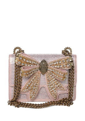 Kurt Geiger small Shoreditch crystal-embellished cross body bag - Pink