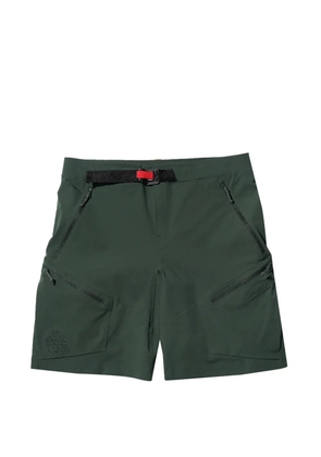 UPPERVOID Aruval belted multi-pocket shorts - Green