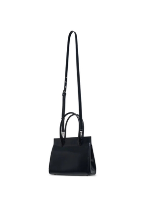 Comme Des Garçons Square Magnet leather tote bag - Black