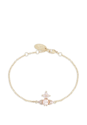 Vivienne Westwood Feodora Orb crystal-embellished bracelet - Gold