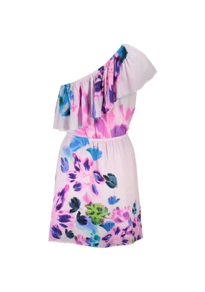 Desigual asymmetric mini dress - Pink