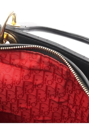 Christian Dior Pre-Owned 2000s Lady Dior Cannage tote bag - Black