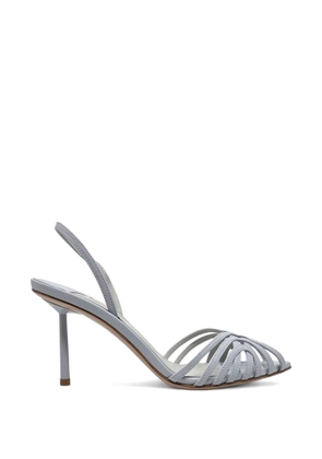 Le Silla Embrace cage-strap slingback sandals - Grey