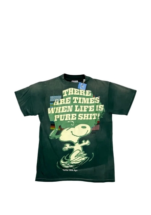 Better with Age Loosey graphic-print T-shirt - Green