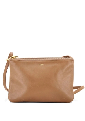 Celine Pre-Owned Trio Leather Small crossbody bag - Brown