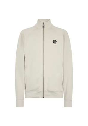 Philipp Plein zip-up sports jacket - Neutrals