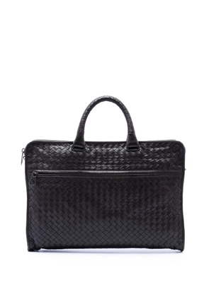 Bottega Veneta Pre-Owned 2012-2026 Nappa Intrecciato business bag - Brown