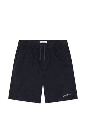 Les Deux Signature mini shorts - Blue