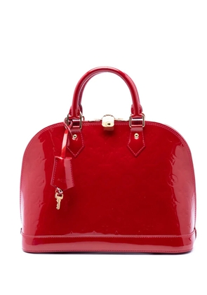 Louis Vuitton Pre-Owned 2013 Monogram Vernis Alma PM handbag - Red