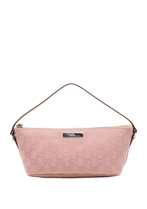 Gucci Pre-Owned 20th Century GG Canvas Boat shoulder bag - Pink