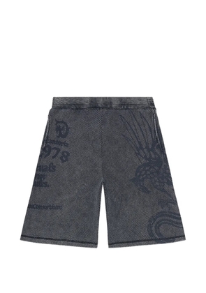 Diesel graphic-print shorts - Grey