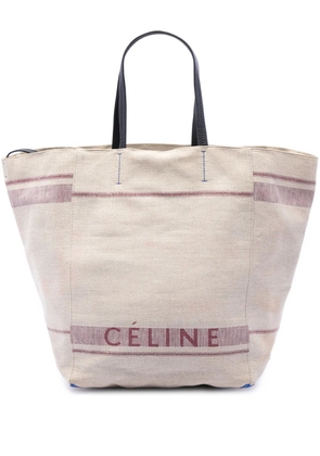 Celine Pre-Owned 2018 Medium Canvas Phantom Cabas tote bag - Brown