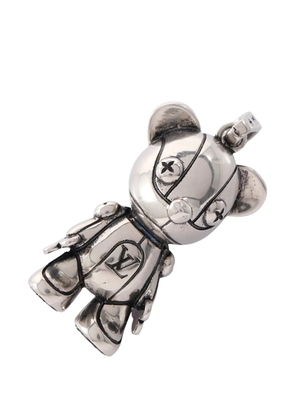 Louis Vuitton Pre-Owned LV teddy bear pendant - Silver