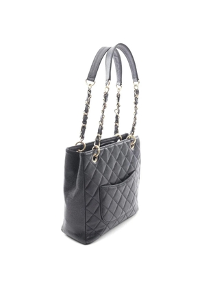 CHANEL Pre-Owned 2005-2006 Matelassé Caviar leather shoulder bag - Black