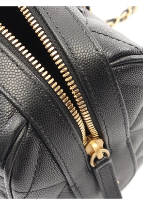 CHANEL Pre-Owned 2021s matelassé Caviar shoulder bag - Black