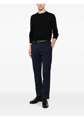 Karl Lagerfeld pressed-crease tailored trousers - Blue