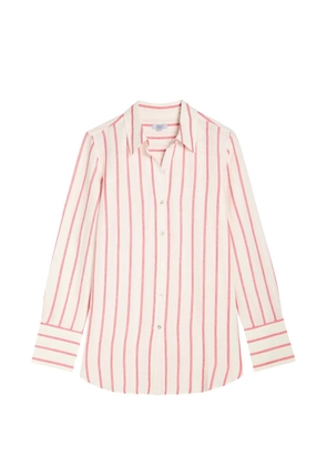 Rails striped long-sleeved shirt - White