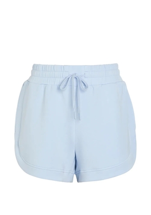Varley drawstring-waistband curved-hem shorts - Blue