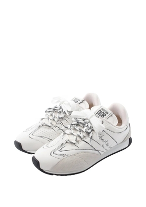 Christian Dior Pre-Owned 2010s D-Sketch sneakers - White