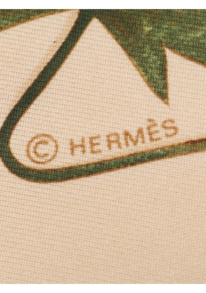 Hermès Pre-Owned 2010s Carré 90 A Walk in the Park scarf - Neutrals