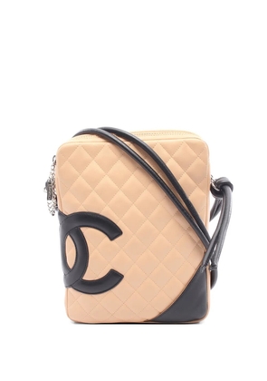 CHANEL Pre-Owned 2004-2005 Cambon Line shoulder bag - Neutrals