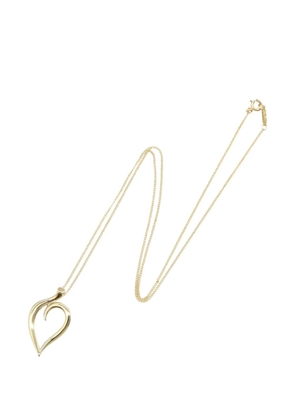 Tiffany & Co Eyewear 2010s Leaf Heart necklace - Gold