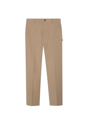 Burberry cotton twill chinos - Neutrals