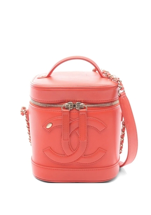 CHANEL Pre-Owned 2019 CC chain vanity bag - Orange