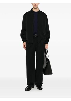 Karl Lagerfeld pleated-design trousers - Black