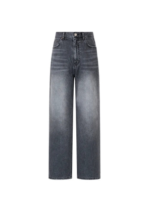 TOMBOY wide-leg denim jeans - Grey