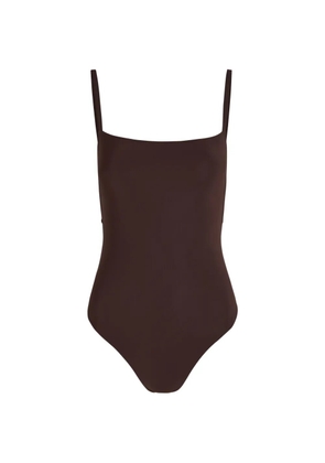 LIDO Tre square-neck swimsuit - Brown