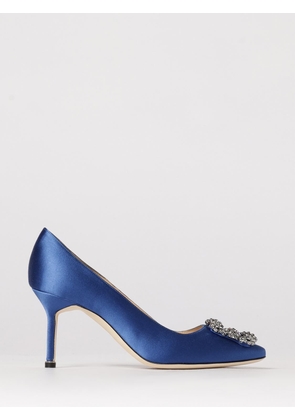 MANOLO BLAHNIK Pump Woman color Royal Blue