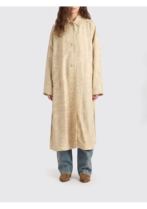 MOMONÌ Coat Woman color Beige