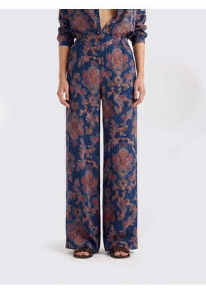 MOMONÌ Pants Woman color Blue