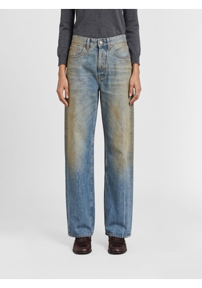 MM6 MAISON MARGIELA Jeans Woman color Brown
