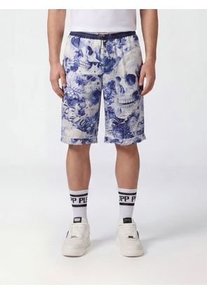 PHILIPP PLEIN Shorts Men color Navy